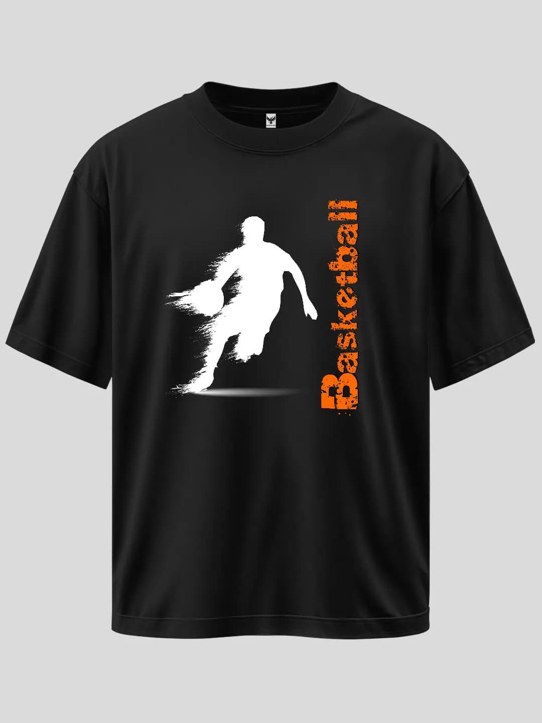Basketball Player Siluet Oversize Tişört 1