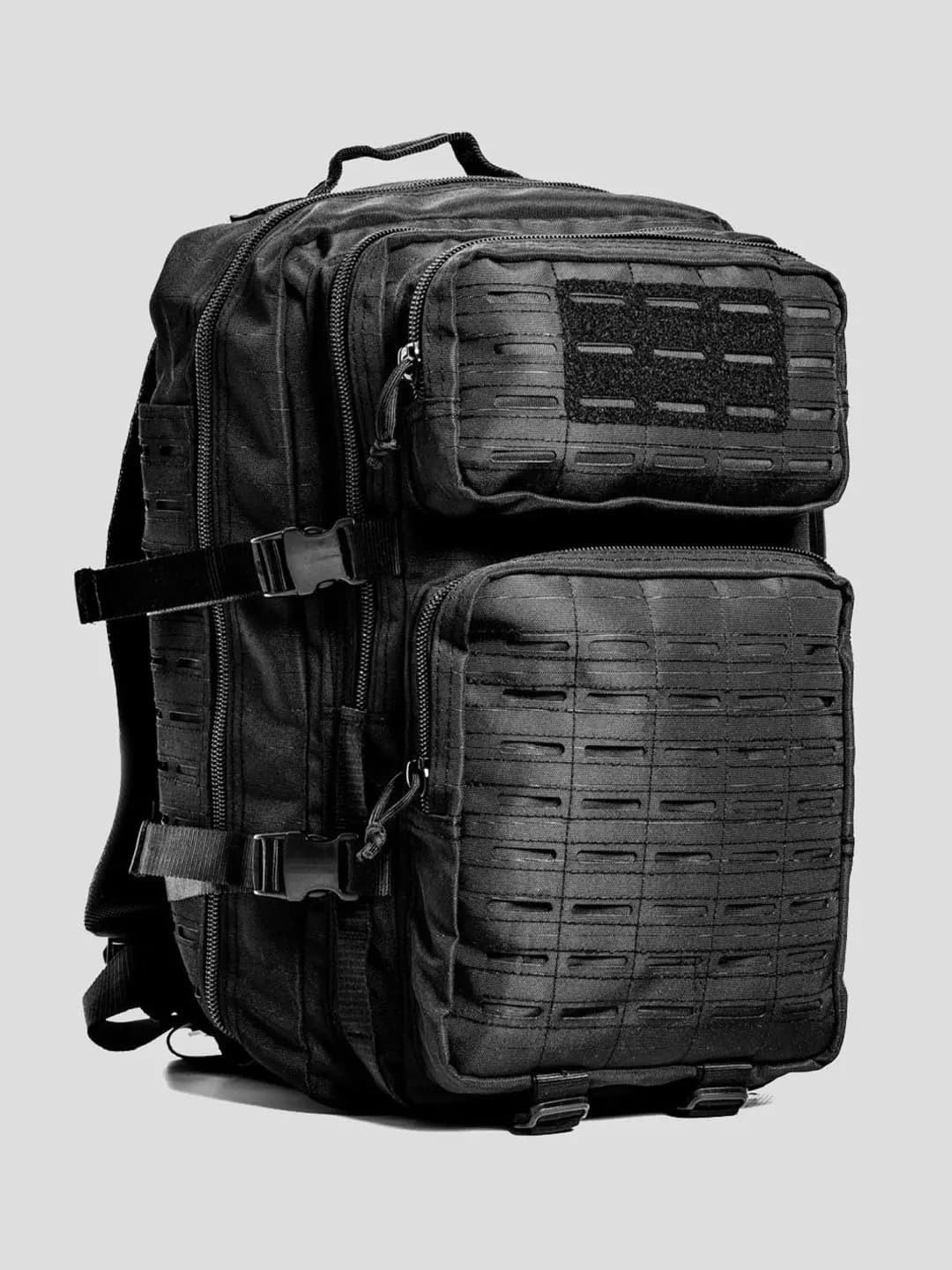 45L Tactical Outdoor Sırt Çantası Siyah Kamp Seyahat Dağcılık Günlük Kullanım 1