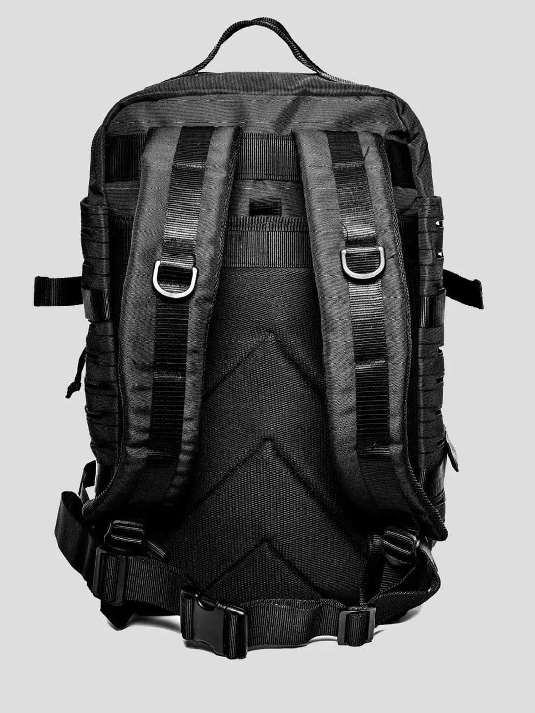 45L Tactical Outdoor Sırt Çantası Siyah Kamp Seyahat Dağcılık Günlük Kullanım 3
