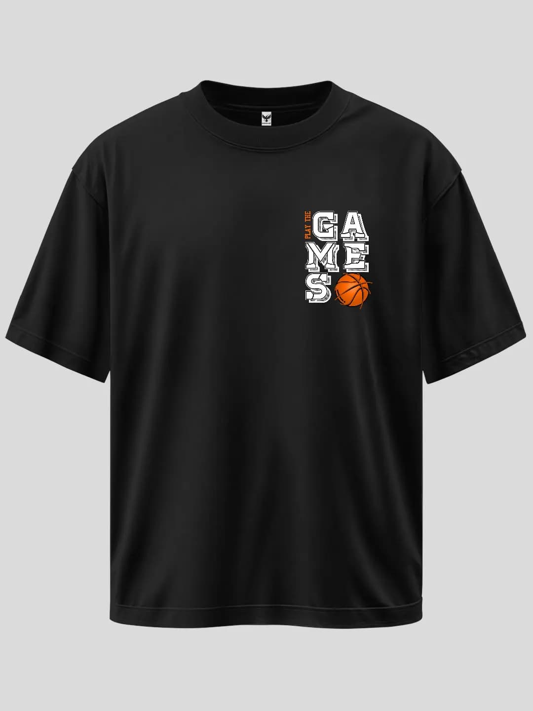 Play The Game Arma Baskılı Oversize Tişört 1