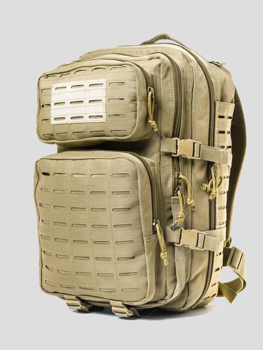 45L Tactical Outdoor Sırt Çantası Bej Kamp Seyahat Dağcılık Günlük Kullanım 3
