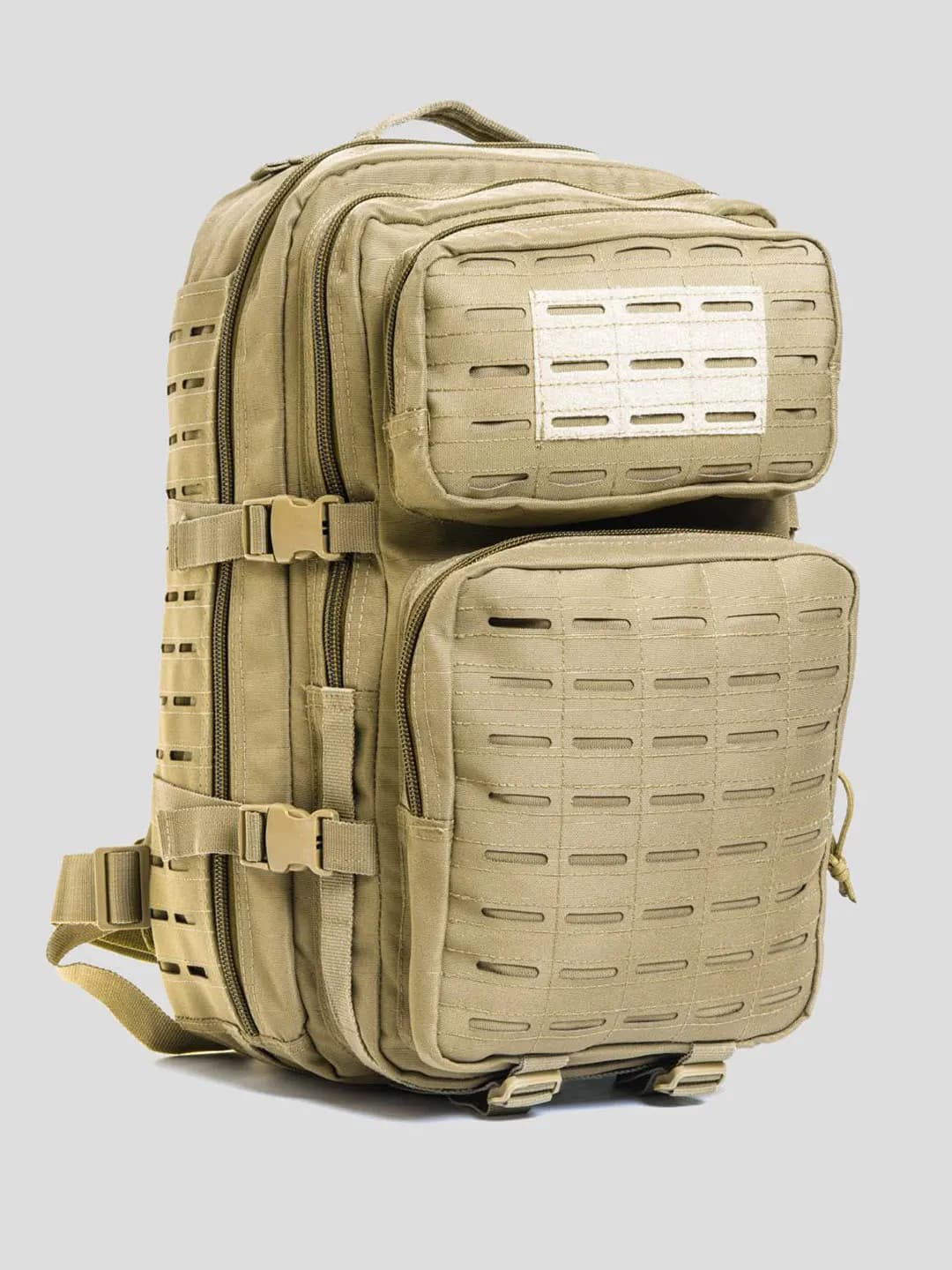 45L Tactical Outdoor Sırt Çantası Bej Kamp Seyahat Dağcılık Günlük Kullanım 4