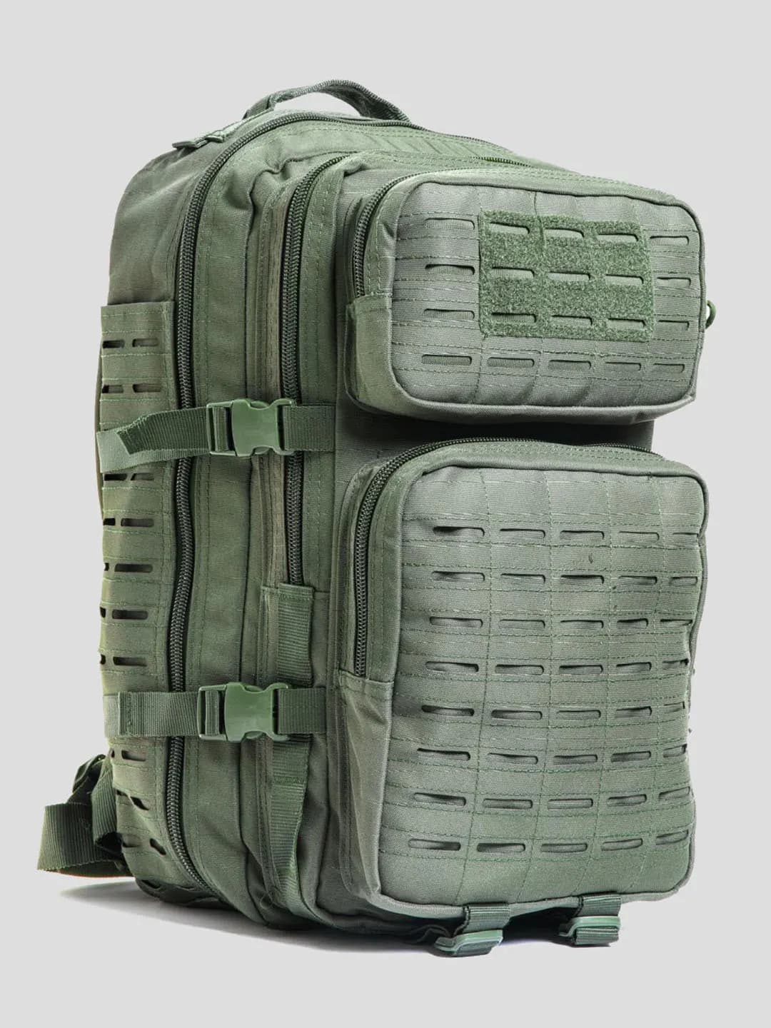 45L Tactical Outdoor Sırt Çantası Yeşil Kamp Seyahat Dağcılık Günlük Kullanım 3