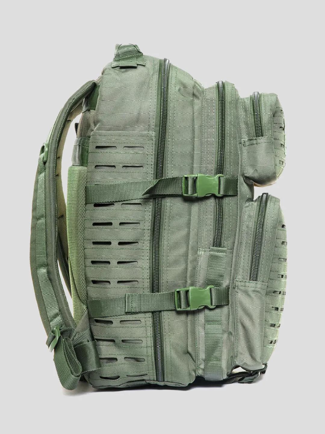 45L Tactical Outdoor Sırt Çantası Yeşil Kamp Seyahat Dağcılık Günlük Kullanım 5