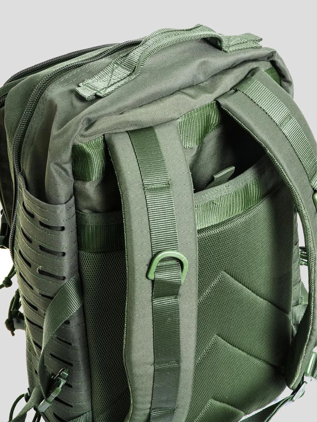 45L Tactical Outdoor Sırt Çantası Yeşil Kamp Seyahat Dağcılık Günlük Kullanım 7