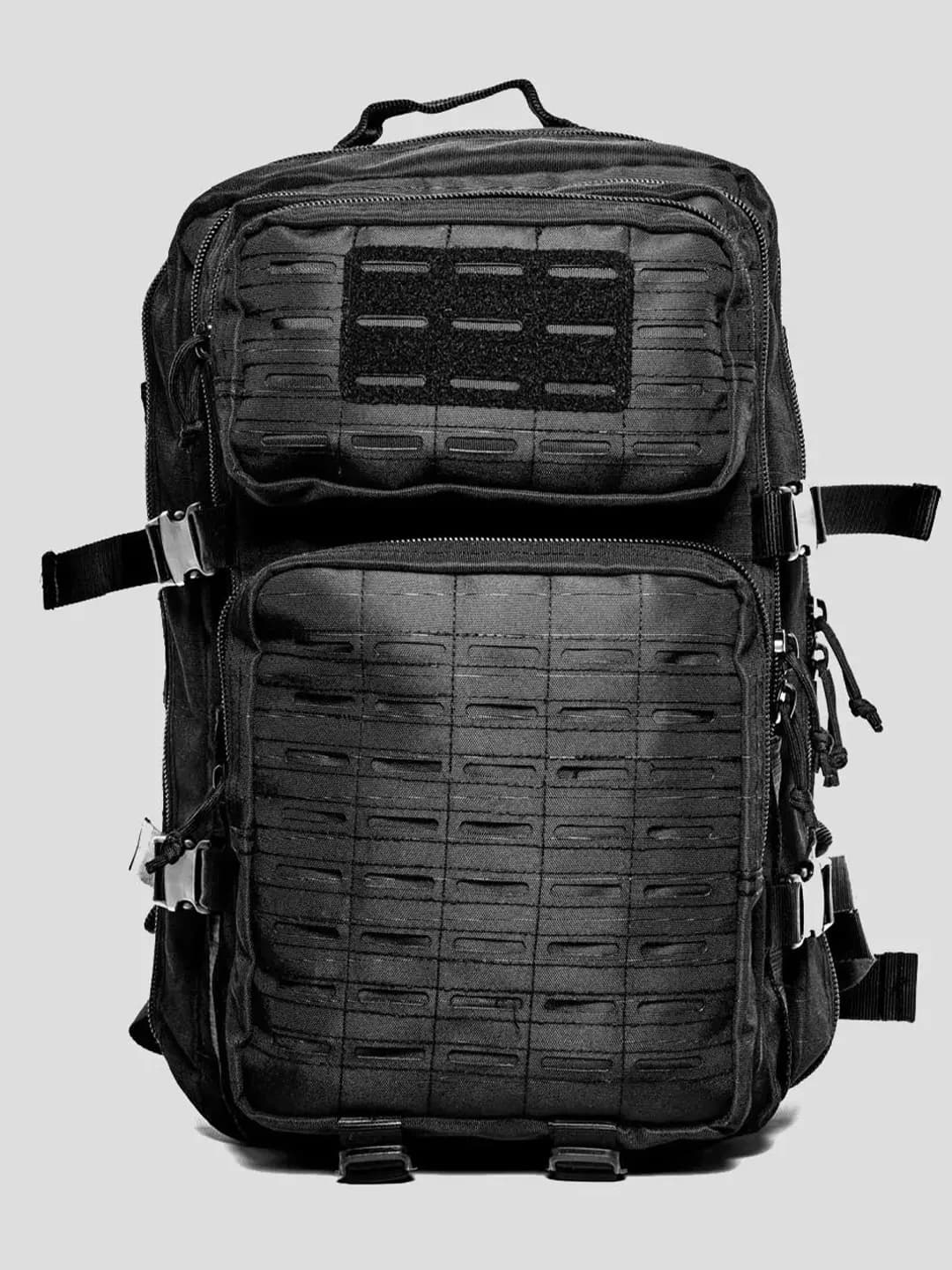 45L Tactical Outdoor Sırt Çantası Siyah Kamp Seyahat Dağcılık Günlük Kullanım 1