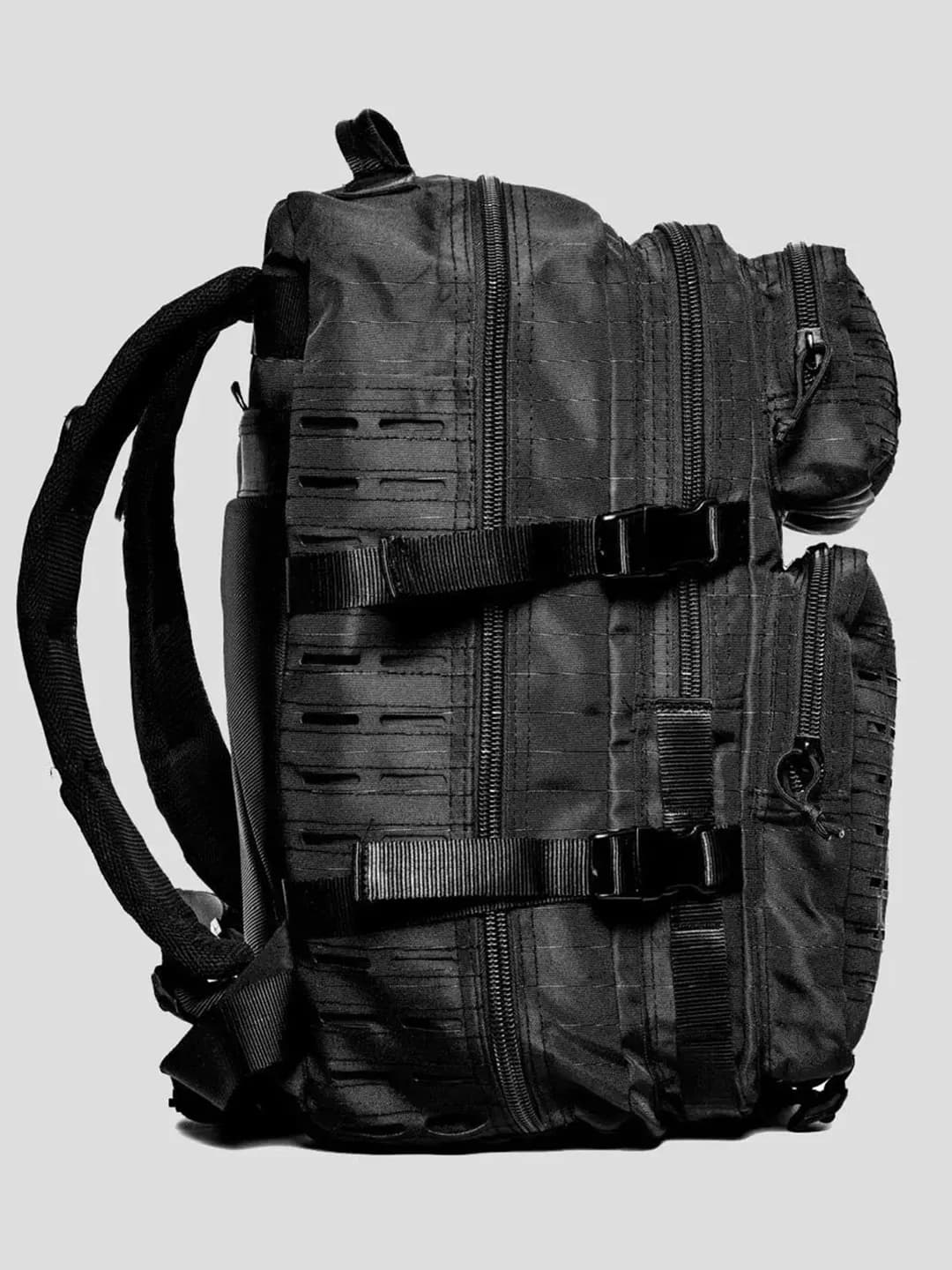 45L Tactical Outdoor Sırt Çantası Siyah Kamp Seyahat Dağcılık Günlük Kullanım 3