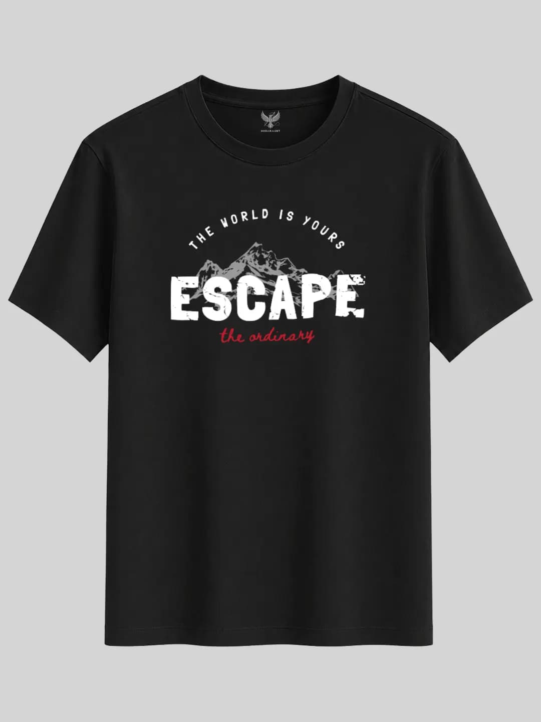Escape the Ordinary Outdoor Baskılı Regular Tişört 1