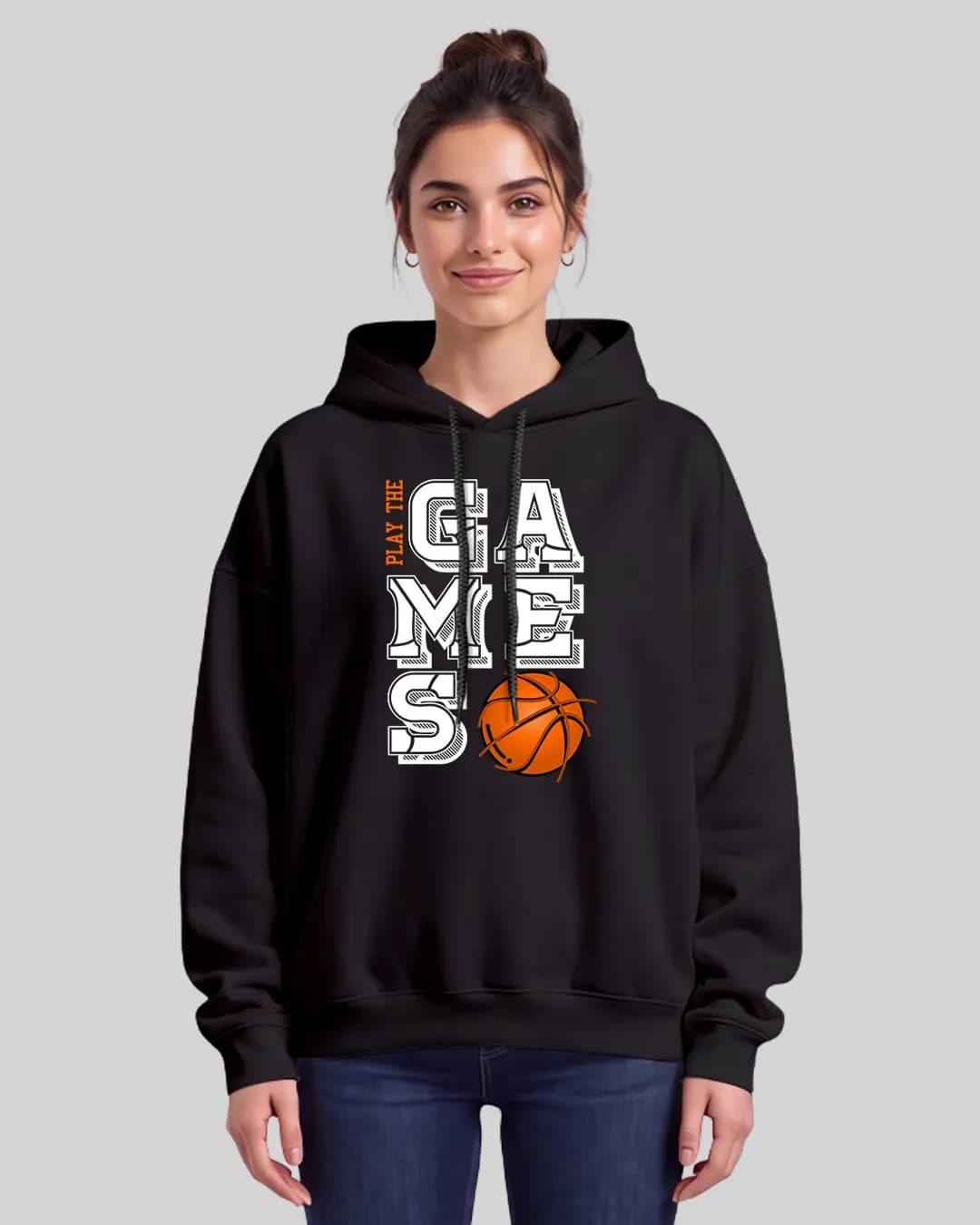 Play The Games Oversize Boxy Fit Hoodie 1